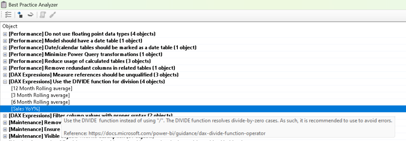 Best Practice Analyzer overview