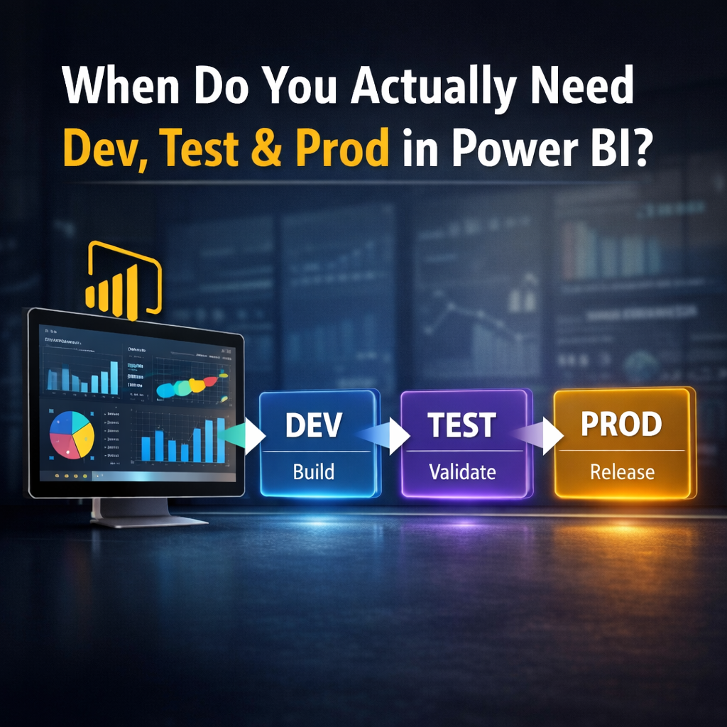 When Do You Actually Need Dev, Test & Prod in Power BI?